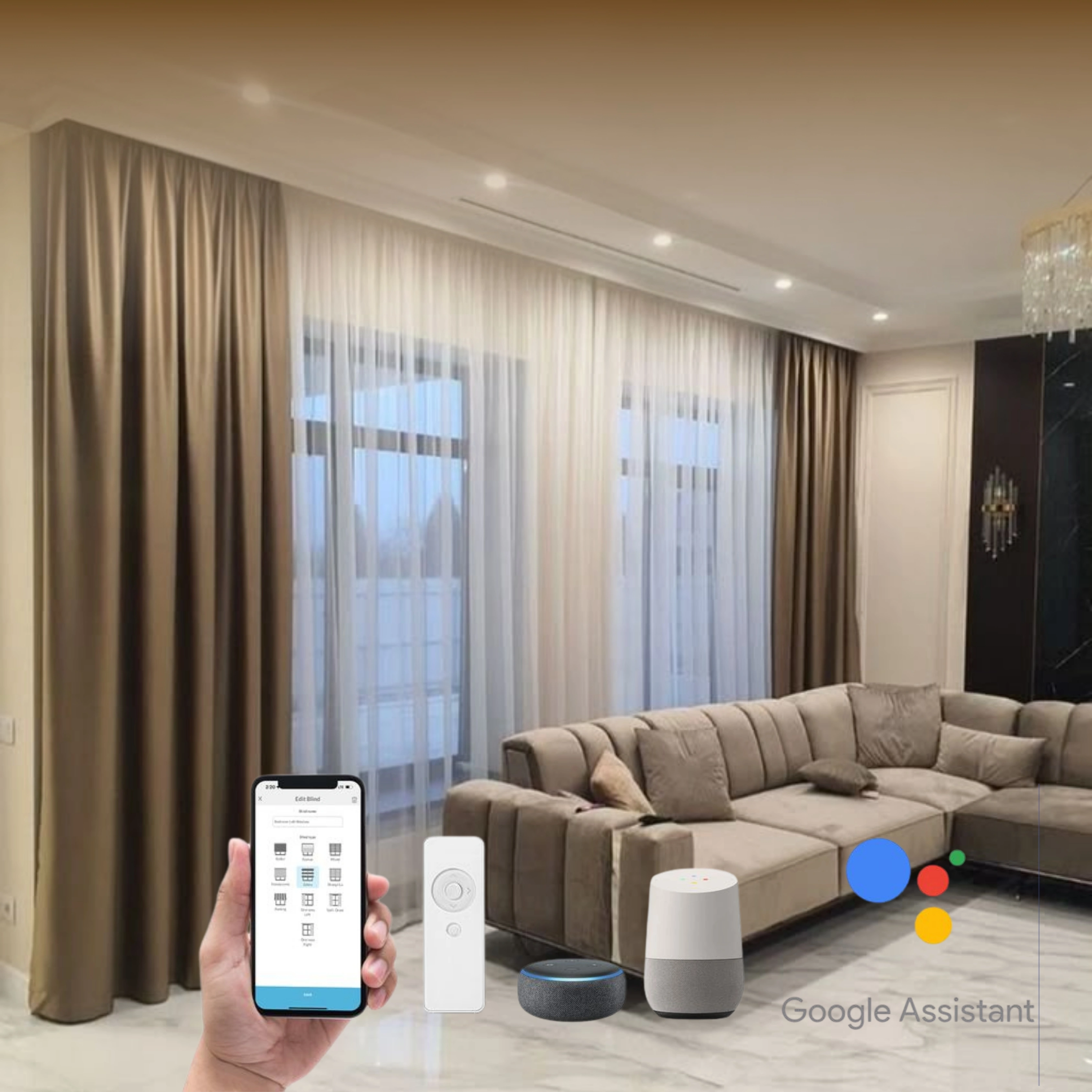 Motorized Blinds and Curtain Automation in Chennai